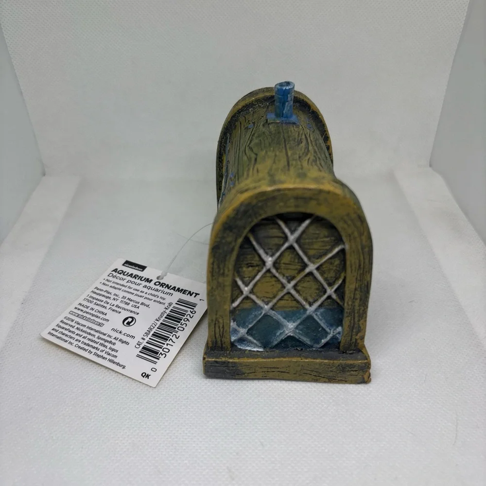 Krusty Krab-Spongebob Squarepants-Penn-Plax  Aquarium Ornament (#SBAR22)-NWT. - Picture 2 of 5